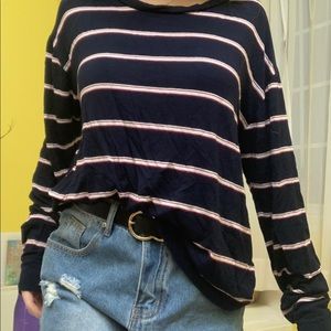 Super Soft Long Sleeve Striped Shirt